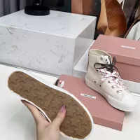 $96.00 USD MIU MIU High Tops Shoes For Women #1348500