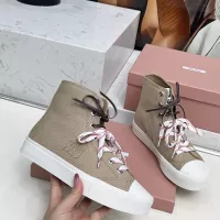 $96.00 USD MIU MIU High Tops Shoes For Women #1348501