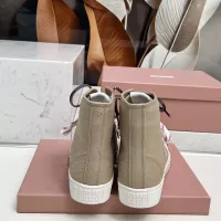 $96.00 USD MIU MIU High Tops Shoes For Women #1348501