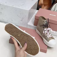 $96.00 USD MIU MIU High Tops Shoes For Women #1348501
