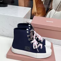 $96.00 USD MIU MIU High Tops Shoes For Women #1348502