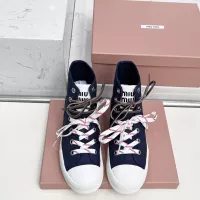 $96.00 USD MIU MIU High Tops Shoes For Women #1348502