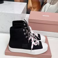 $96.00 USD MIU MIU High Tops Shoes For Women #1348503
