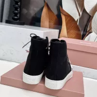 $96.00 USD MIU MIU High Tops Shoes For Women #1348503