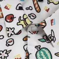 $48.00 USD Fendi Shirts Short Sleeved For Unisex #1348542