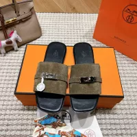 $105.00 USD Hermes Slippers For Men #1348622