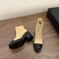 $135.00 USD Chanel Boots For Women #1348675