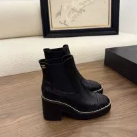 $135.00 USD Chanel Boots For Women #1348676