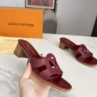 $85.00 USD Louis Vuitton Slippers For Women #1348753