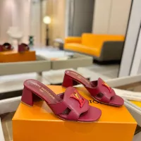$108.00 USD Louis Vuitton Slippers For Women #1348812
