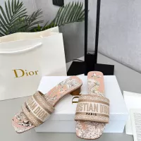 $82.00 USD Christian Dior Slippers For Women #1348941