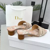 $82.00 USD Christian Dior Slippers For Women #1348941