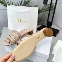 $82.00 USD Christian Dior Slippers For Women #1348941