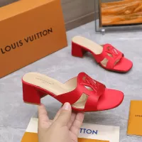 $102.00 USD Louis Vuitton Slippers For Women #1348968