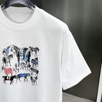 $64.00 USD Hermes T-Shirts Short Sleeved For Men #1349010