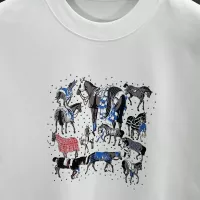 $64.00 USD Hermes T-Shirts Short Sleeved For Men #1349010