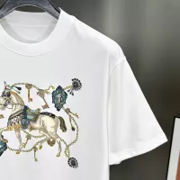 $64.00 USD Hermes T-Shirts Short Sleeved For Men #1349016