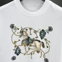 $64.00 USD Hermes T-Shirts Short Sleeved For Men #1349016