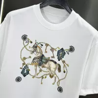 $64.00 USD Hermes T-Shirts Short Sleeved For Men #1349016