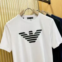 $85.00 USD Armani T-Shirts Short Sleeved For Men #1349132