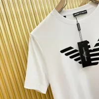 $85.00 USD Armani T-Shirts Short Sleeved For Men #1349132