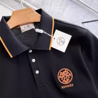 $92.00 USD Hermes T-Shirts Short Sleeved For Men #1349147
