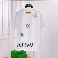 $85.00 USD Louis Vuitton LV T-Shirts Short Sleeved For Men #1349181