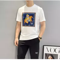 $68.00 USD Hermes T-Shirts Short Sleeved For Men #1350622
