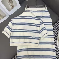 $100.00 USD Prada Tracksuits Short Sleeved For Women #1350854