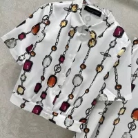 $155.00 USD Louis Vuitton LV Tracksuits Short Sleeved For Women #1350904