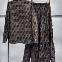 $92.00 USD Fendi Tracksuits Long Sleeved For Women #1350915