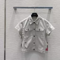 $92.00 USD Christian Dior Tracksuits Short Sleeved For Women #1350951