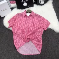 $76.00 USD Christian Dior Tracksuits Short Sleeved For Women #1350953
