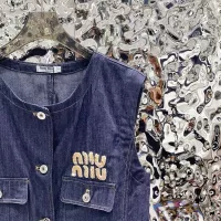 $92.00 USD MIU MIU Tracksuits Sleeveless For Women #1350974