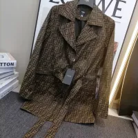 $105.00 USD Fendi Coat Long Sleeved For Women #1351036