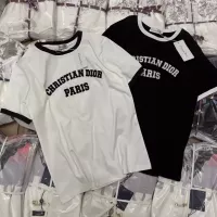 $48.00 USD Christian Dior T-Shirts Short Sleeved For Women #1351045