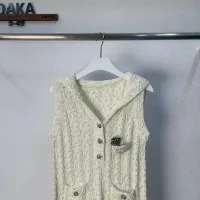 $80.00 USD Chanel Dresses Sleeveless For Women #1351070