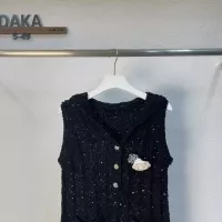 $80.00 USD Chanel Dresses Sleeveless For Women #1351071
