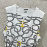 $122.00 USD Hermes Dresses Sleeveless For Women #1351074