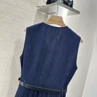 $76.00 USD MIU MIU Dresses Sleeveless For Women #1351077