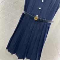 $76.00 USD MIU MIU Dresses Sleeveless For Women #1351077