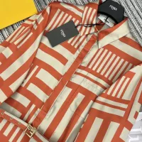 $85.00 USD Fendi Dresses Long Sleeved For Women #1351222