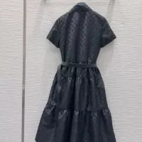 $85.00 USD Louis Vuitton LV Dresses Short Sleeved For Women #1351231