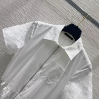 $85.00 USD Louis Vuitton LV Dresses Short Sleeved For Women #1351232