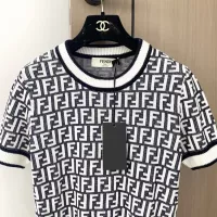 $98.00 USD Fendi Sweaters Short Sleeved For Women #1351395
