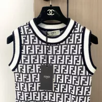 $98.00 USD Fendi Dresses Sleeveless For Women #1351419