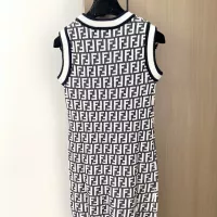$98.00 USD Fendi Dresses Sleeveless For Women #1351419