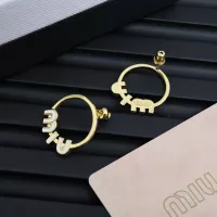 $25.00 USD MIU MIU Earrings For Women #1351677