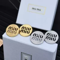 $27.00 USD MIU MIU Earrings For Women #1351685