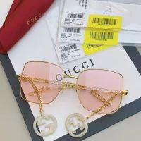 $64.00 USD Gucci AAA Quality Sunglasses #1352443